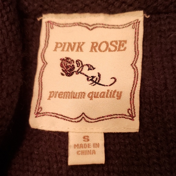 Pink Rose Flare Cardigan - Picture 4 of 4